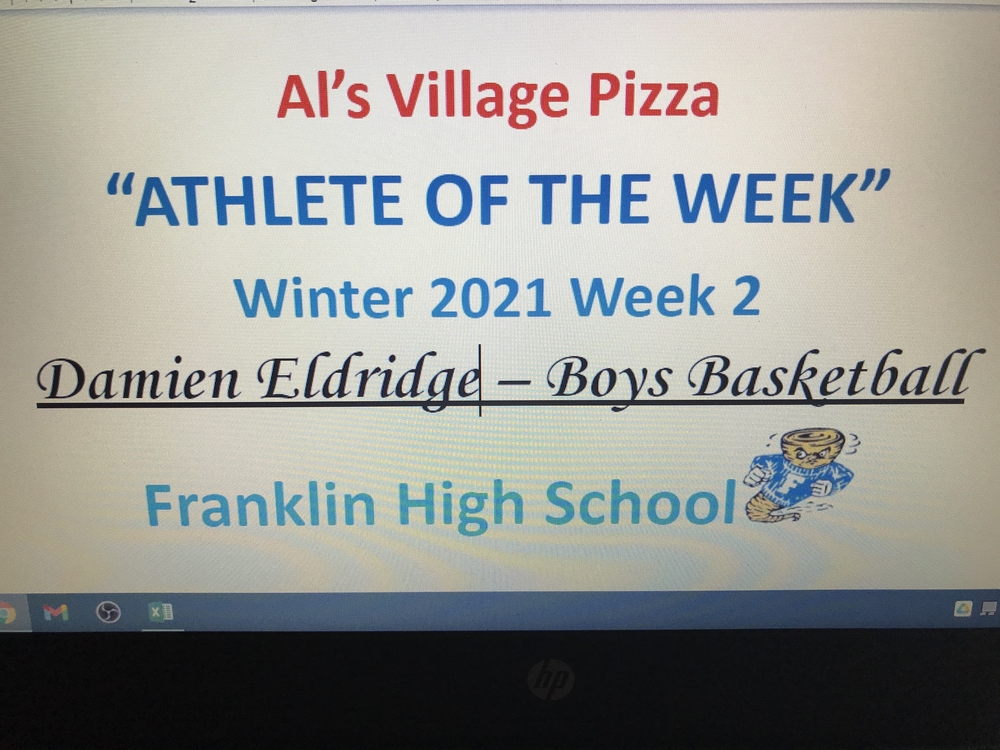 Male Athlete Of The Week
