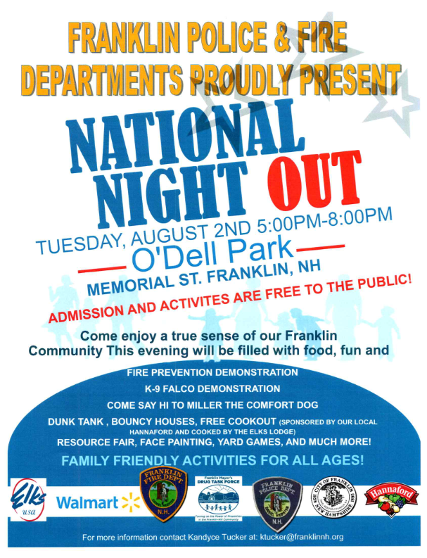 National Night out flyer