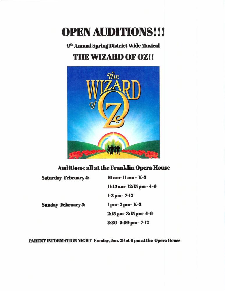 Wizard of Oz Info