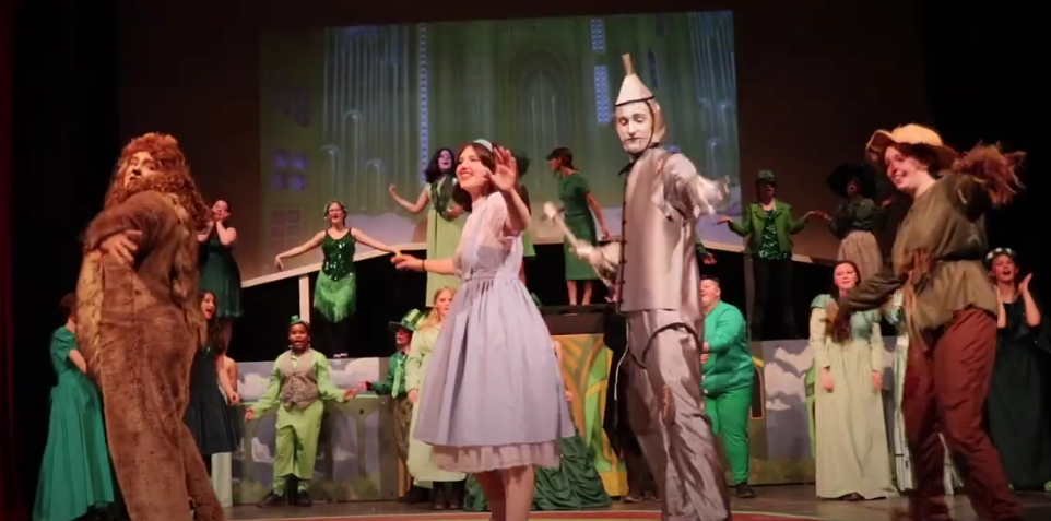 Wizard of Oz players in action