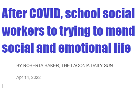 Laconia Sun highlights school social and emotional challenges and supports