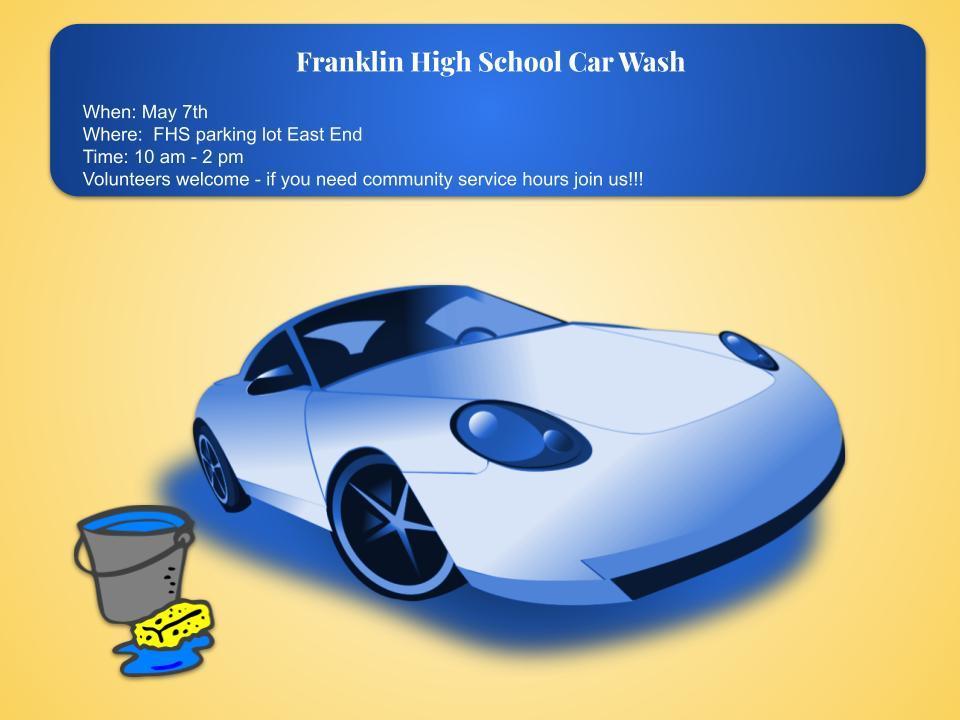 Senior Class Car Wash